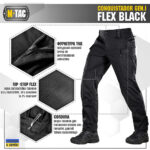 M-Tac брюки Conquistador Gen I Flex Black 40/36 - Зображення 2