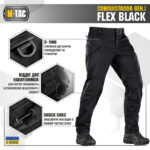 M-Tac брюки Conquistador Gen I Flex Black 40/36 - Зображення 3
