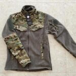 Тактична камуфляжна фліосова куртка WolfTrap Gendarmerie мультикам S, 2XL, 3XL, 4XL - Зображення 2