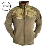 Тактична камуфляжна фліосова куртка WolfTrap Gendarmerie мультикам S, 2XL, 3XL, 4XL