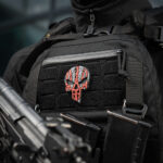 M-Tac нашивка Ukrainian Punisher 3D PVC Red/Black type 2 - Зображення 3