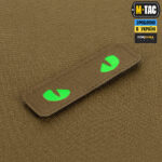 M-Tac нашивка Cat Eyes Laser Cut Coyote/Green/GID - Зображення 2