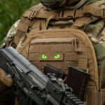 M-Tac нашивка Cat Eyes Laser Cut Coyote/Green/GID - Зображення 4