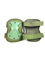 Комплекс захисту наколінники з налокітниками bikatex олива - Зображення 3