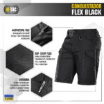 M-Tac шорти Conquistador Flex Black Л - Зображення 2