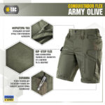 M-Tac шорти Conquistador Flex Army Olive - Зображення 2
