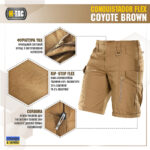 M-Tac шорти Conquistador Flex Coyote Brown - Зображення 2