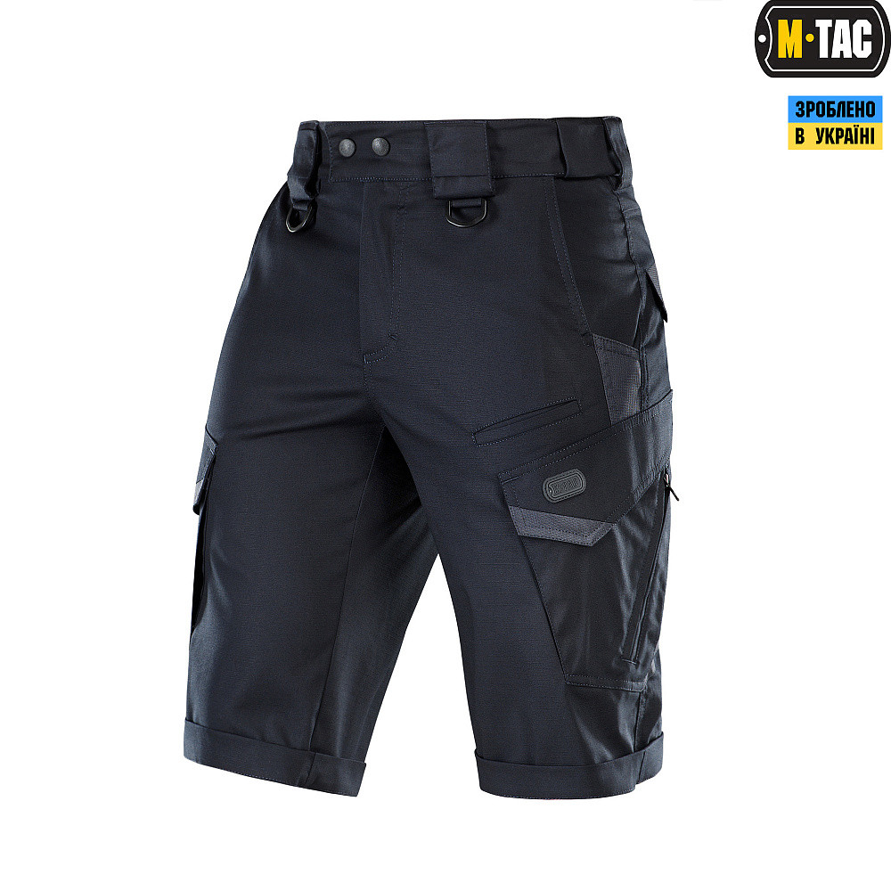 6602984567_m-tac-shorti-aggressor M-Tac шорти Aggressor Gen.II Flex Dark Navy Blue - Зображення 1