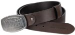 Ремінь Mauser Leather Belt XL Dark Brown